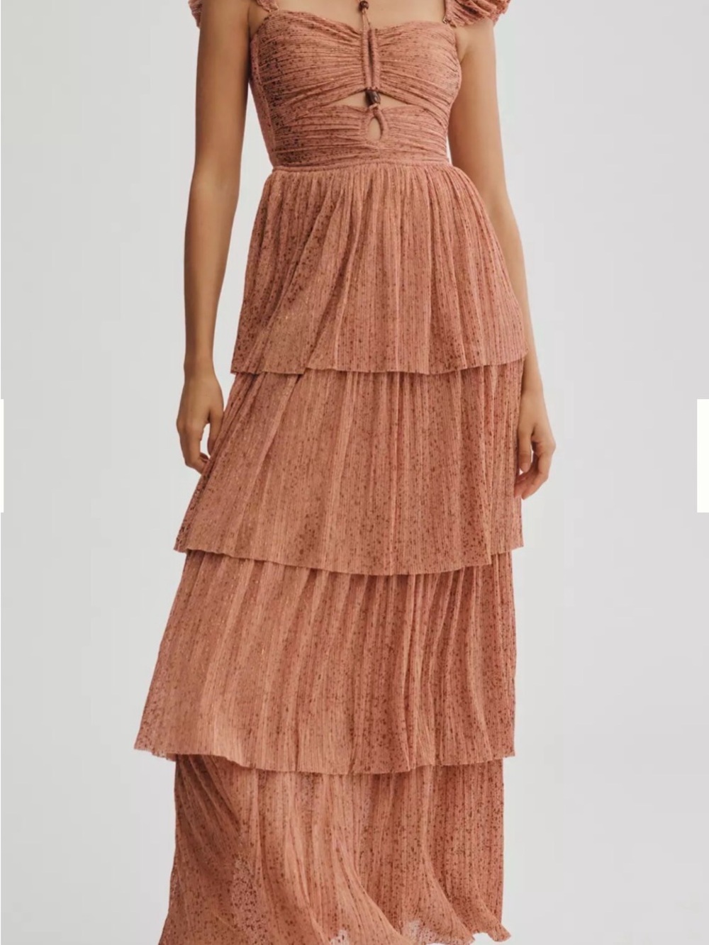 NWT Women’s Sabina Musayev Majesty Square-Neck Dress